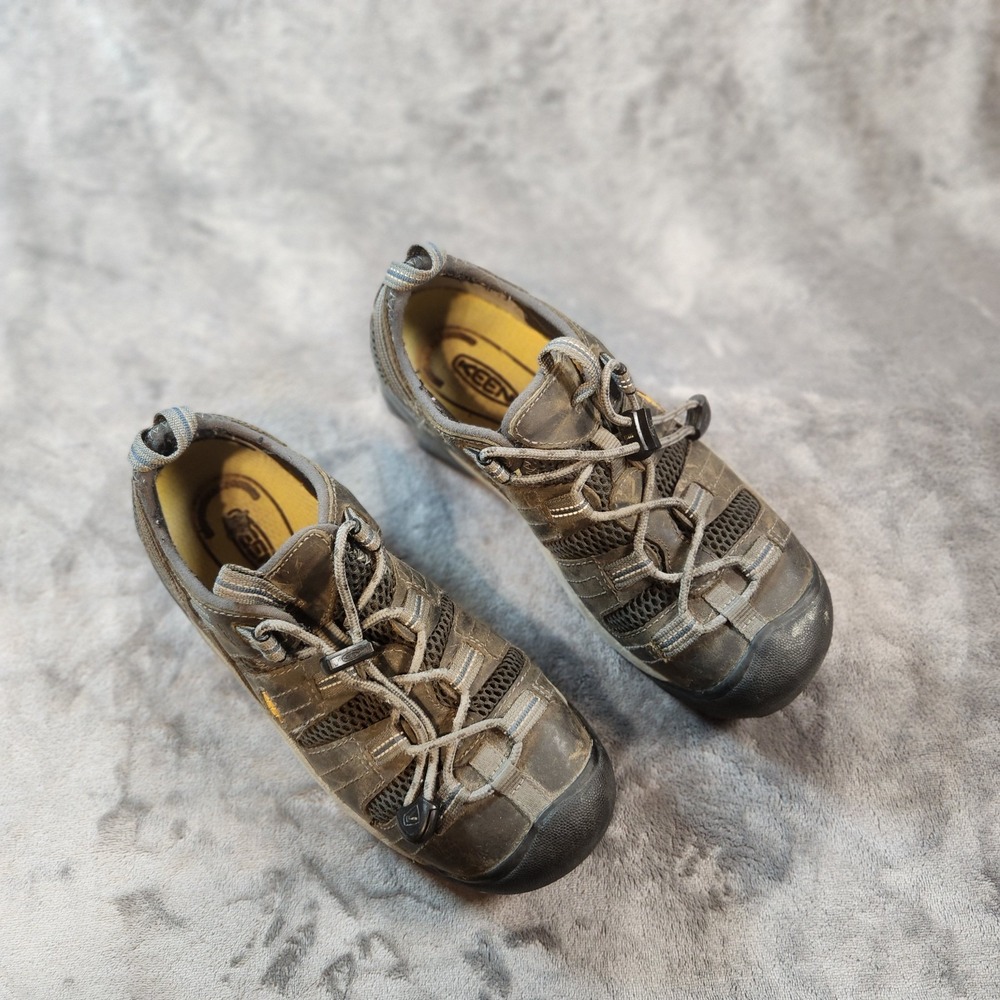 Keen Shoes Mens 9 Wide Gray Utility Atlanta Cool 2 ESD Steel Toe Work - Picture 6 of 9